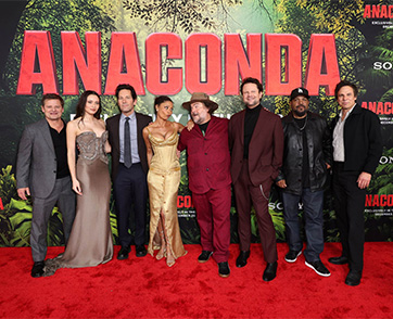 งานเปิดตัวรอบปฐมทัศน์โลกของภาพยนตร์ “ANACONDA - อนาคอนดา เลื้อยสยองโลก” สุดมันส์! ภาพยนตร์ผจญภัยตลกสุดยิ่งใหญ่ จองตั๋วได้แล้ววันนี้